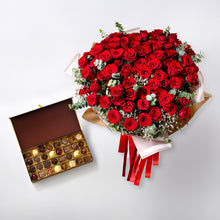 Load image into Gallery viewer, Red Luxury Roses Collection