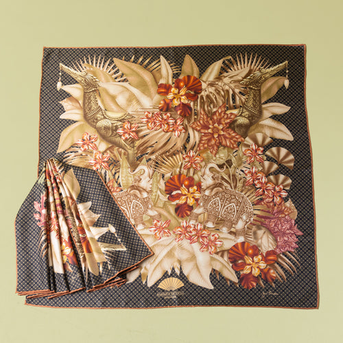 Mandarin Oriental, Bangkok Scarf  by Jim Thompson