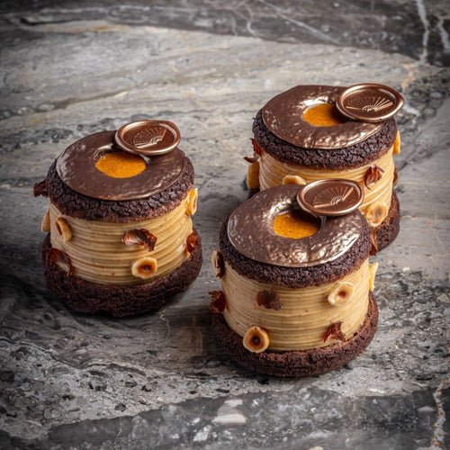 Piedmont Hazelnut and Gianduja Paris-Brest (Per Piece)
