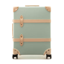 Load image into Gallery viewer, Mandarin Oriental, Bangkok × Globe-Trotter 150th Anniversary Capsule Collection - Carry-On - Celadon Green &amp; Natural