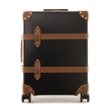 Load image into Gallery viewer, Mandarin Oriental, Bangkok × Globe-Trotter 150th Anniversary Capsule Collection - Carry-On - Black &amp; Caramel