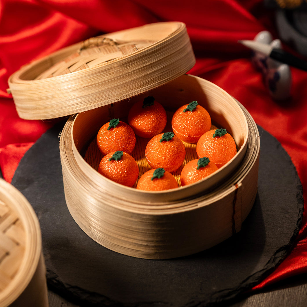 Orange Dim Sum Basket