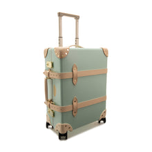 Load image into Gallery viewer, Mandarin Oriental, Bangkok × Globe-Trotter 150th Anniversary Capsule Collection - Carry-On - Celadon Green &amp; Natural