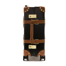 Load image into Gallery viewer, Mandarin Oriental, Bangkok × Globe-Trotter 150th Anniversary Capsule Collection - Carry-On - Black &amp; Caramel