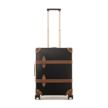 Load image into Gallery viewer, Mandarin Oriental, Bangkok × Globe-Trotter 150th Anniversary Capsule Collection - Carry-On - Black &amp; Caramel