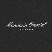 Load image into Gallery viewer, Mandarin Oriental x Sporty &amp; Rich 150th Anniversary Capsule Collection  Disco Short – Black / White