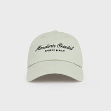 Load image into Gallery viewer, Mandarin Oriental x Sporty &amp; Rich 150th Anniversary Capsule Collection  Hat – Celadon Green / Black