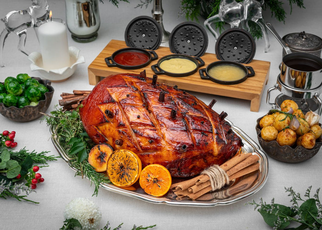 Boneless Roasted Mulberry Honey Glazed Ham