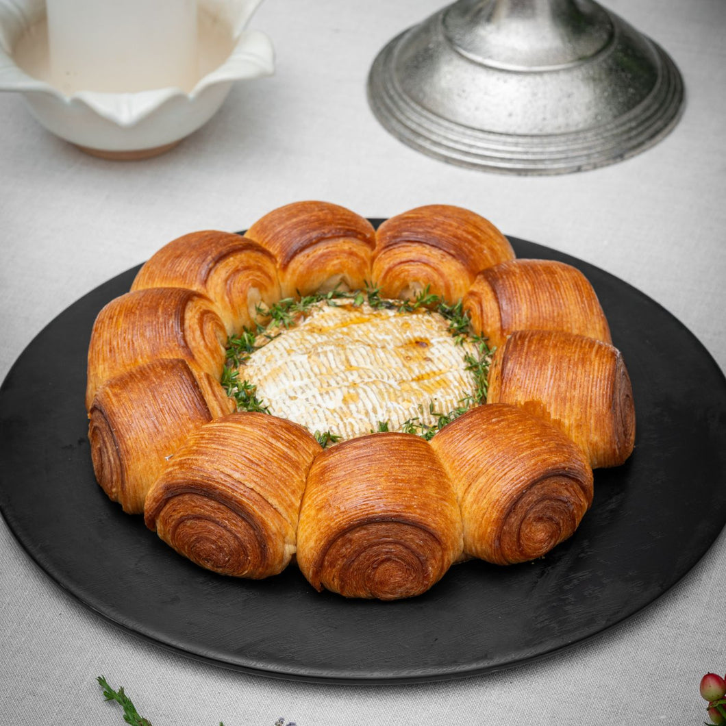 Baked Normandic Camembert with Organic Mulberry Honey