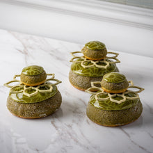 Load image into Gallery viewer, Matcha Latte and Strawberries Choux (Per Piece)
