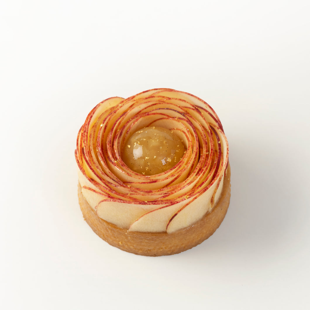 Apple Tatin Rose Tart