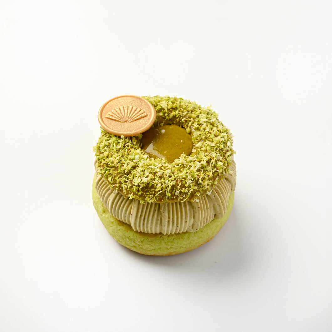 Pistachio, Cherry Paris Brest