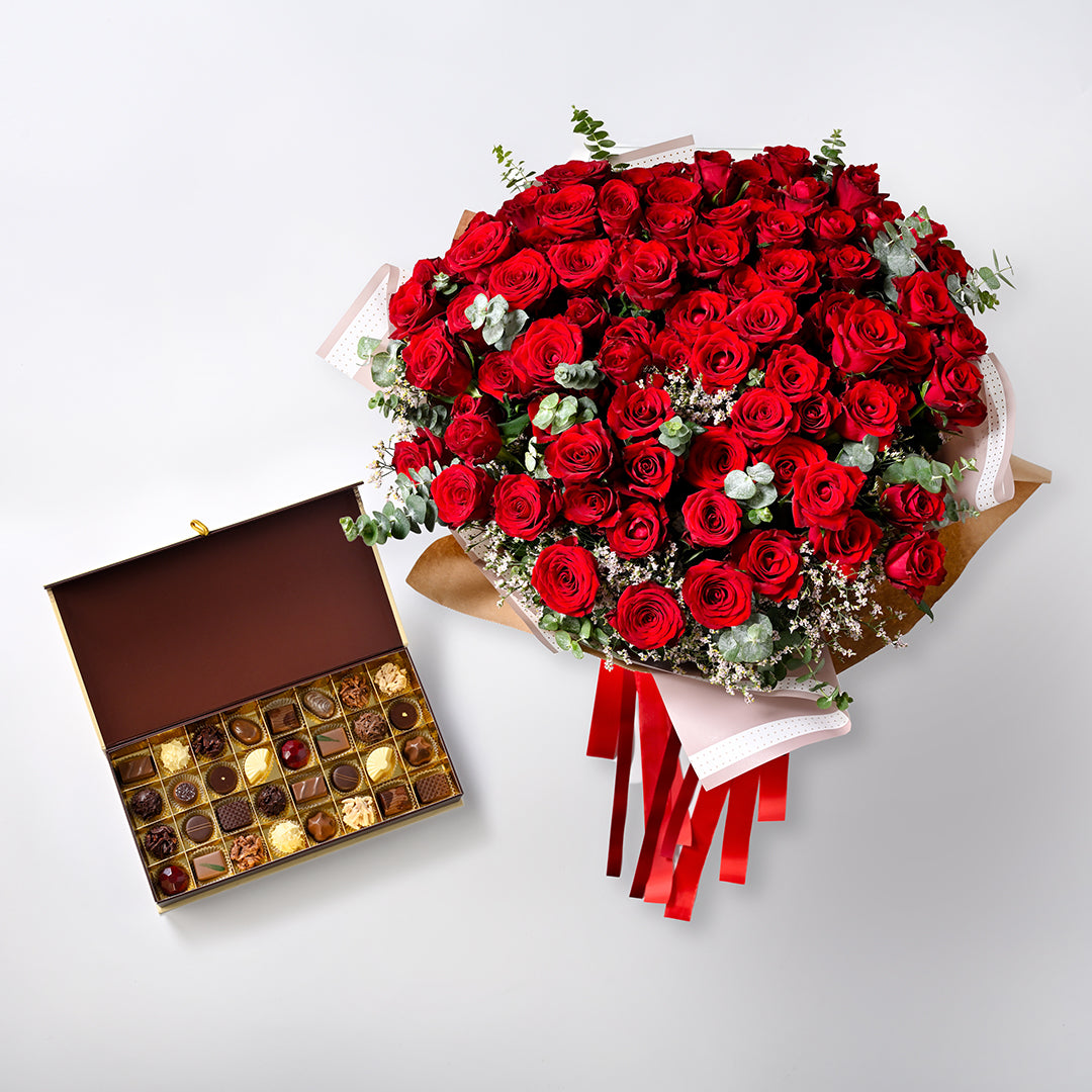 Red Luxury Roses Collection – The Online Shop at Mandarin Oriental, Bangkok